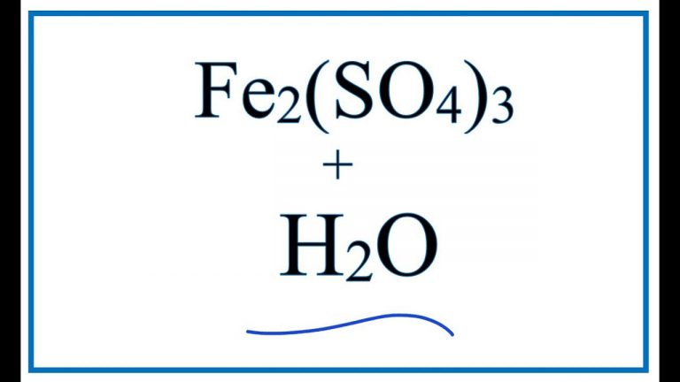 Fe2(SO4)3.nH2O