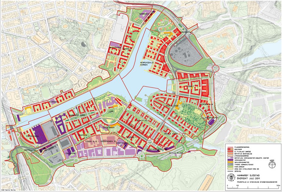 Dự án "Hammarby Sjöstad" ở Stockholm, Thụy Điển