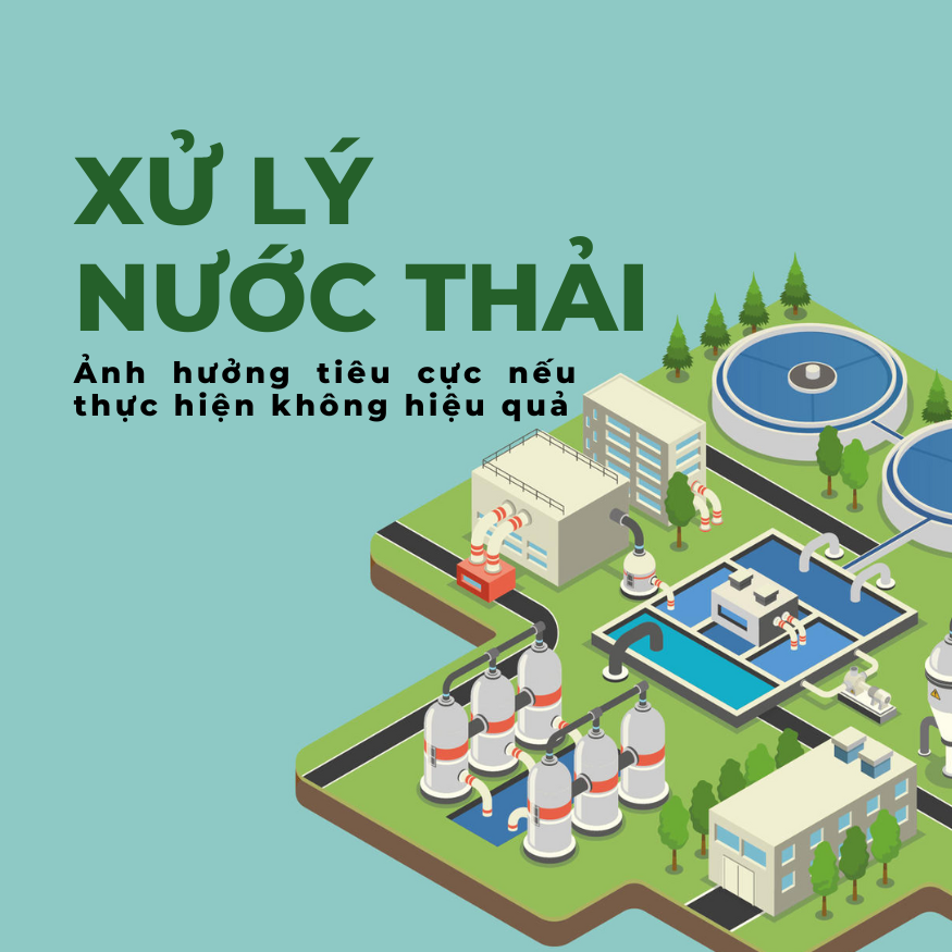 xử lý nước thải không hiệu quả sẽ ảnh hưởng xấu đến môi trường và sức khỏe con người