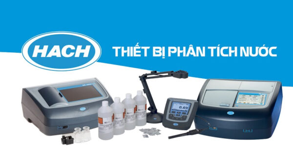 thiết bị phân tích và kiểm tra chất lượng nước của hãng HACH trong xử lý nước thải