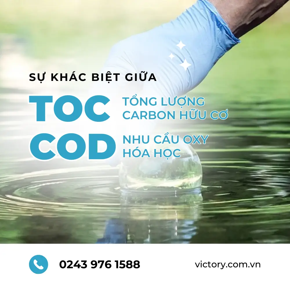 nhu cầu oxy hóa học (COD) và Tổng lượng Carbon hữu cơ (TOC)