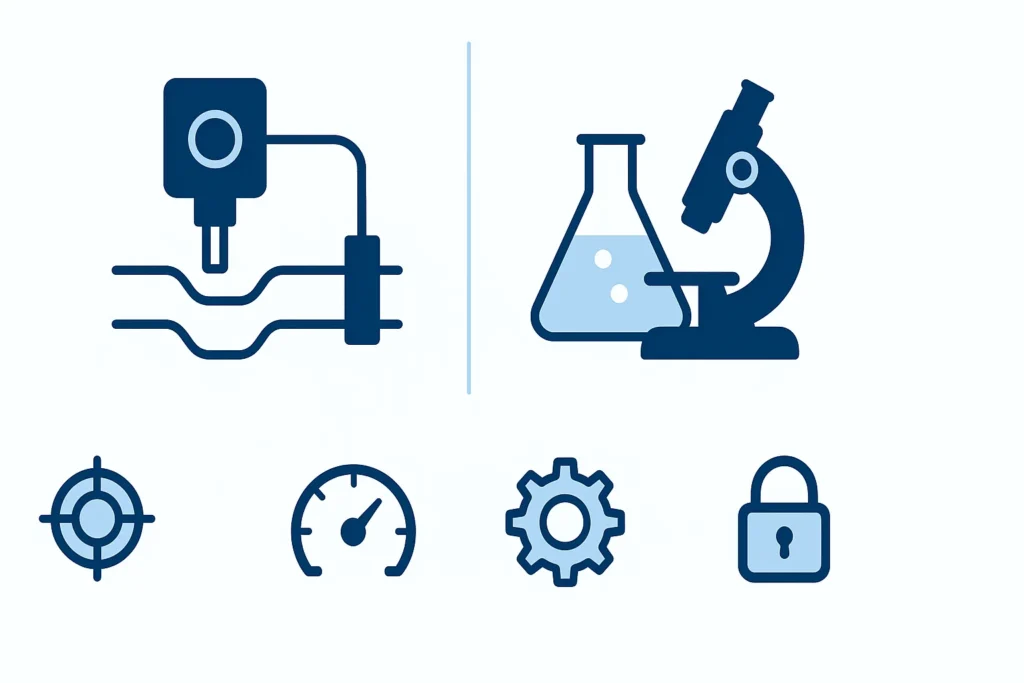 Giải pháp HACH kết hợp phân tích nước online và phòng thí nghiệm giúp doanh nghiệp kiểm soát toàn diện chất lượng nước.