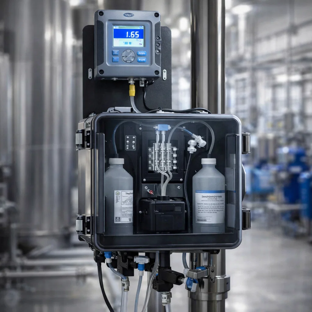 Máy phân tích clo dư online HACH CL17sc cho giám sát khử trùng nước