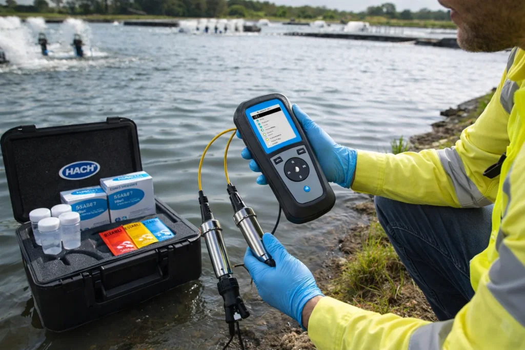 HACH HQ2200 ứng dụng trong quan trắc môi trường và nuôi trồng thủy sản